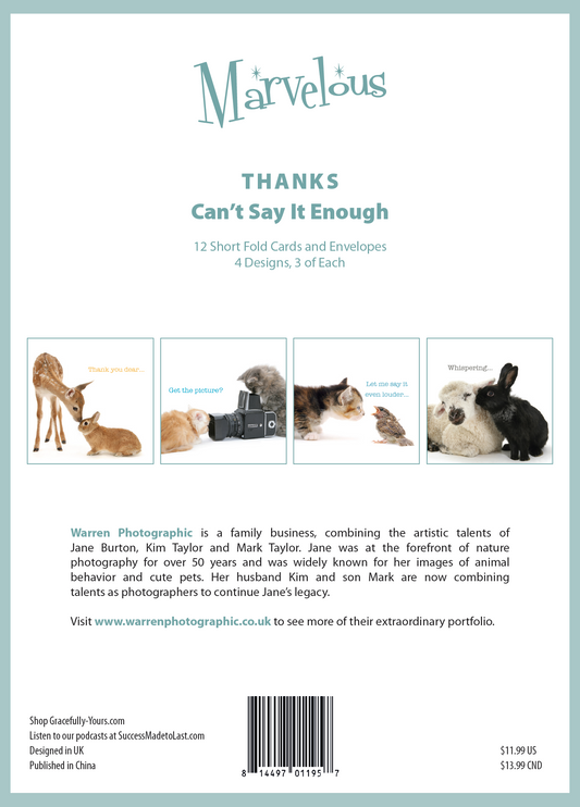 Thanks "Can't Say Enough" #195