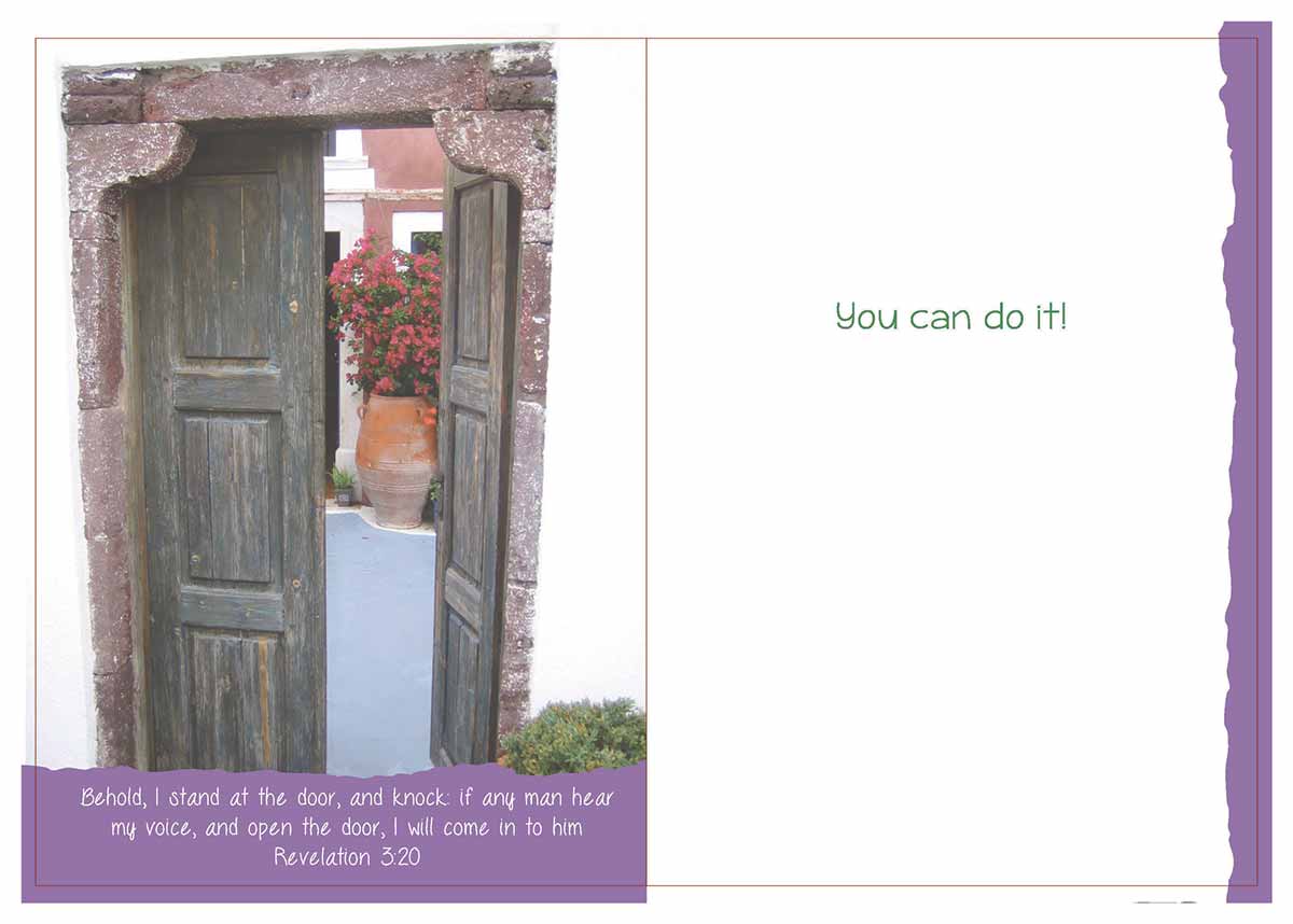 Encouragement Doors of Hope  #123