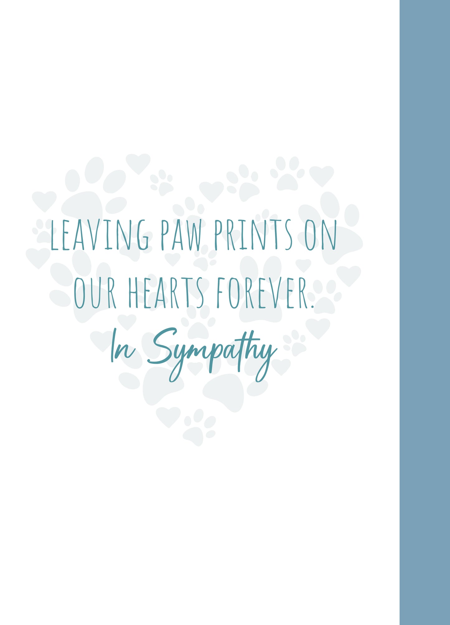 Pet Sympathy- Loss of Furry Friend #283