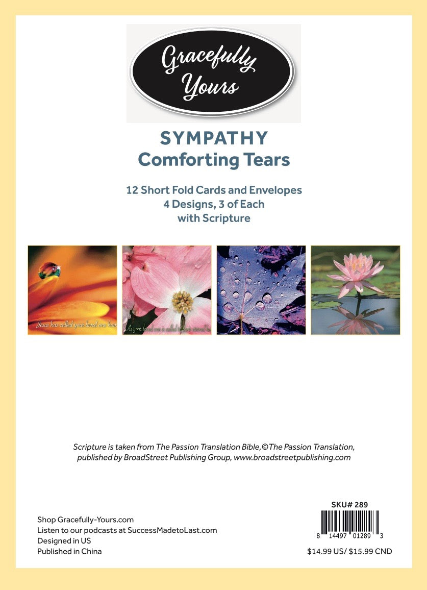 Sympathy "Comforting Tears" #289  featuring (The Passion Translation)