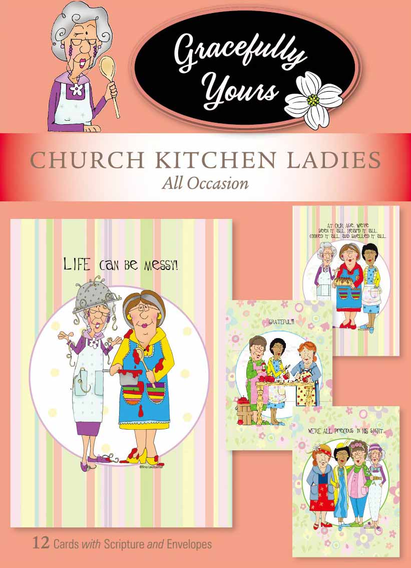 Church Kitchen Ladies All Occasion Cards #128